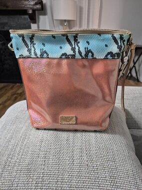 Viva Consuela- Iridescent Coral Bag